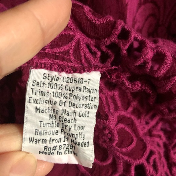 Johnny Was Long Sleeve Embroidered Dress - Picture 5 of 6